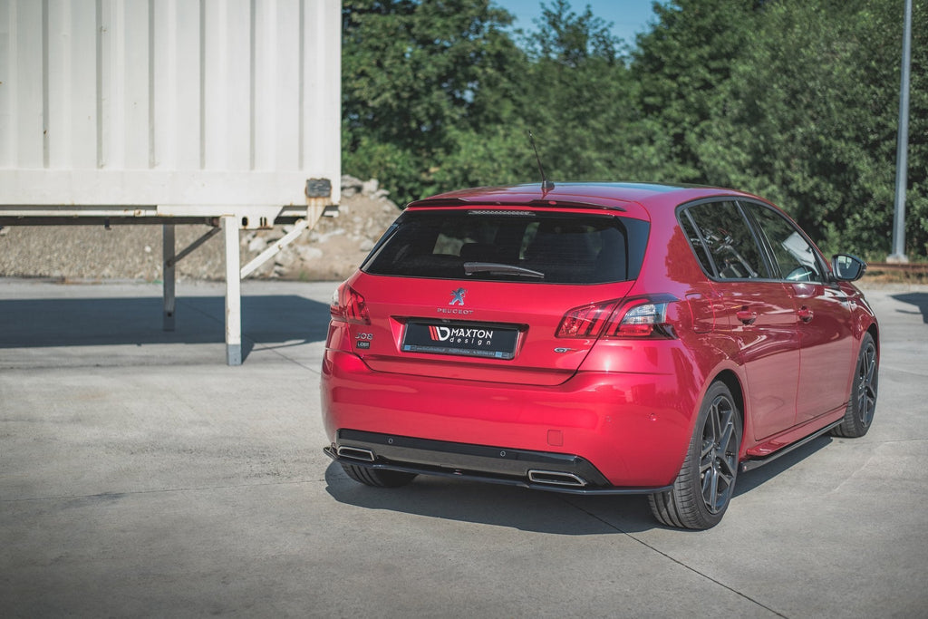 Prelungire splitter bara spate Peugeot 308 GT Mk2 Facelift 2017- v3 - Maxton Design