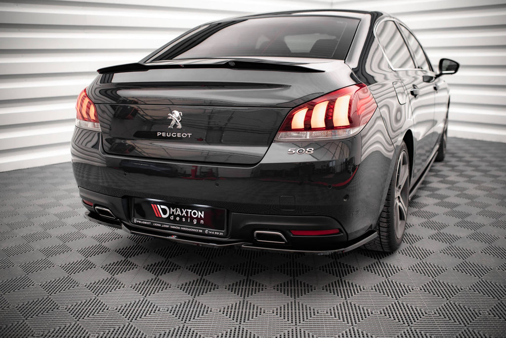 Prelungire splitter bara spate Peugeot 508 GT Mk1 Facelift 2014-2018 v1 - Maxton Design