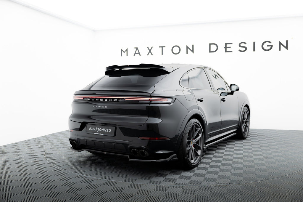 Prelungire splitter bara spate Porsche Cayenne Mk3 Facelift 2023- v3 - Maxton Design