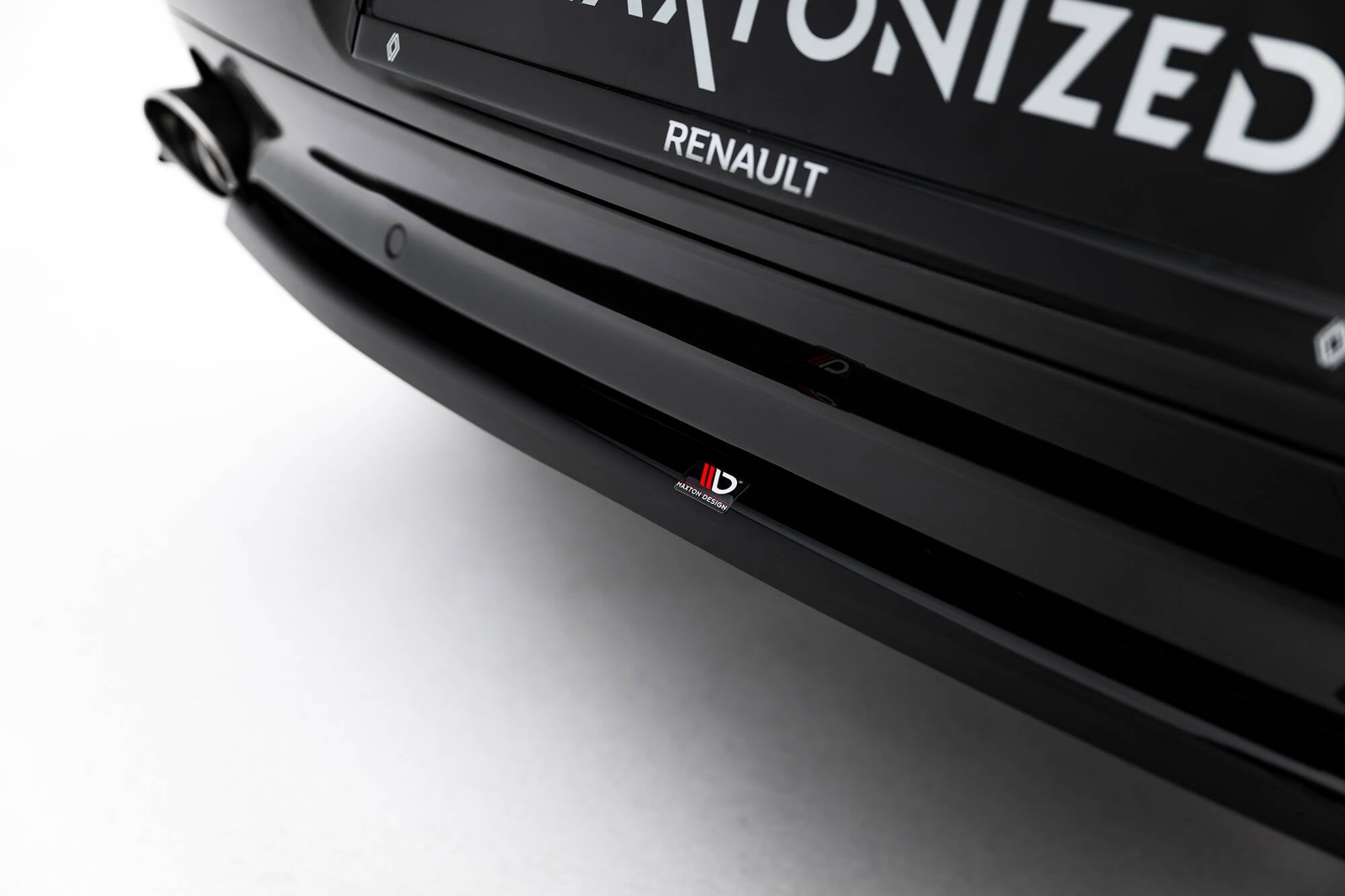 Prelungire splitter bara spate Renault Laguna Hatchback GT Mk3 2008-2010 v4 - Maxton Design