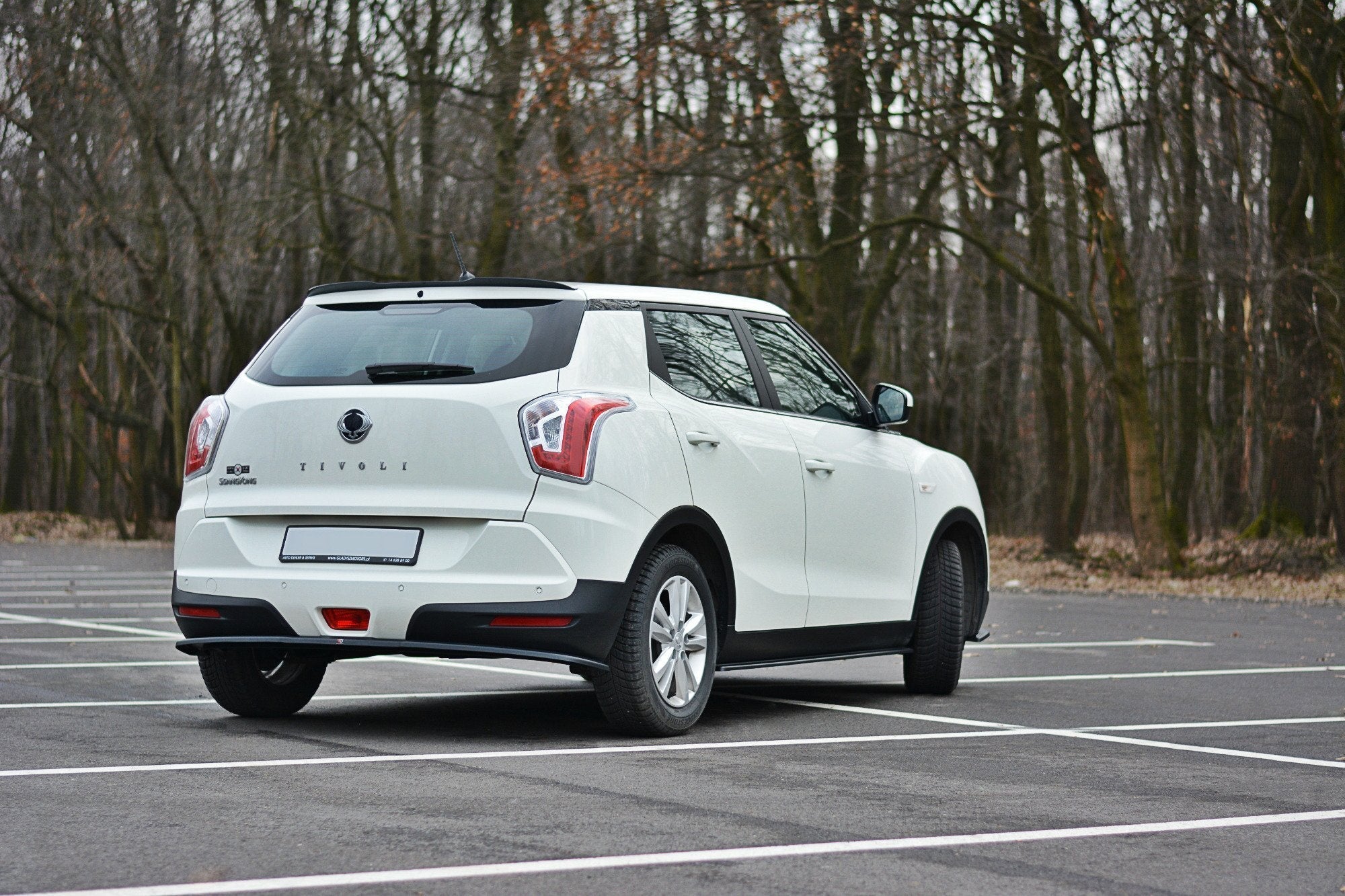 Prelungire splitter bara spate Ssang Yong Tivoli 2015- v1 - Maxton Design