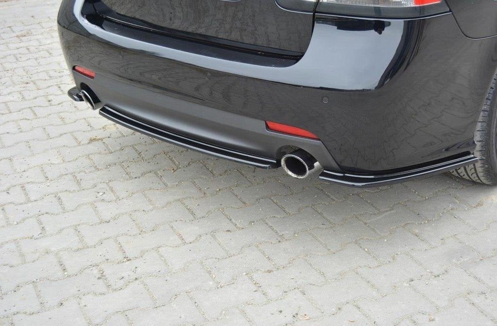Prelungire splitter bara spate Saab 9-3 Aero Mk2 Facelift 2007-2012 v4 - Maxton Design