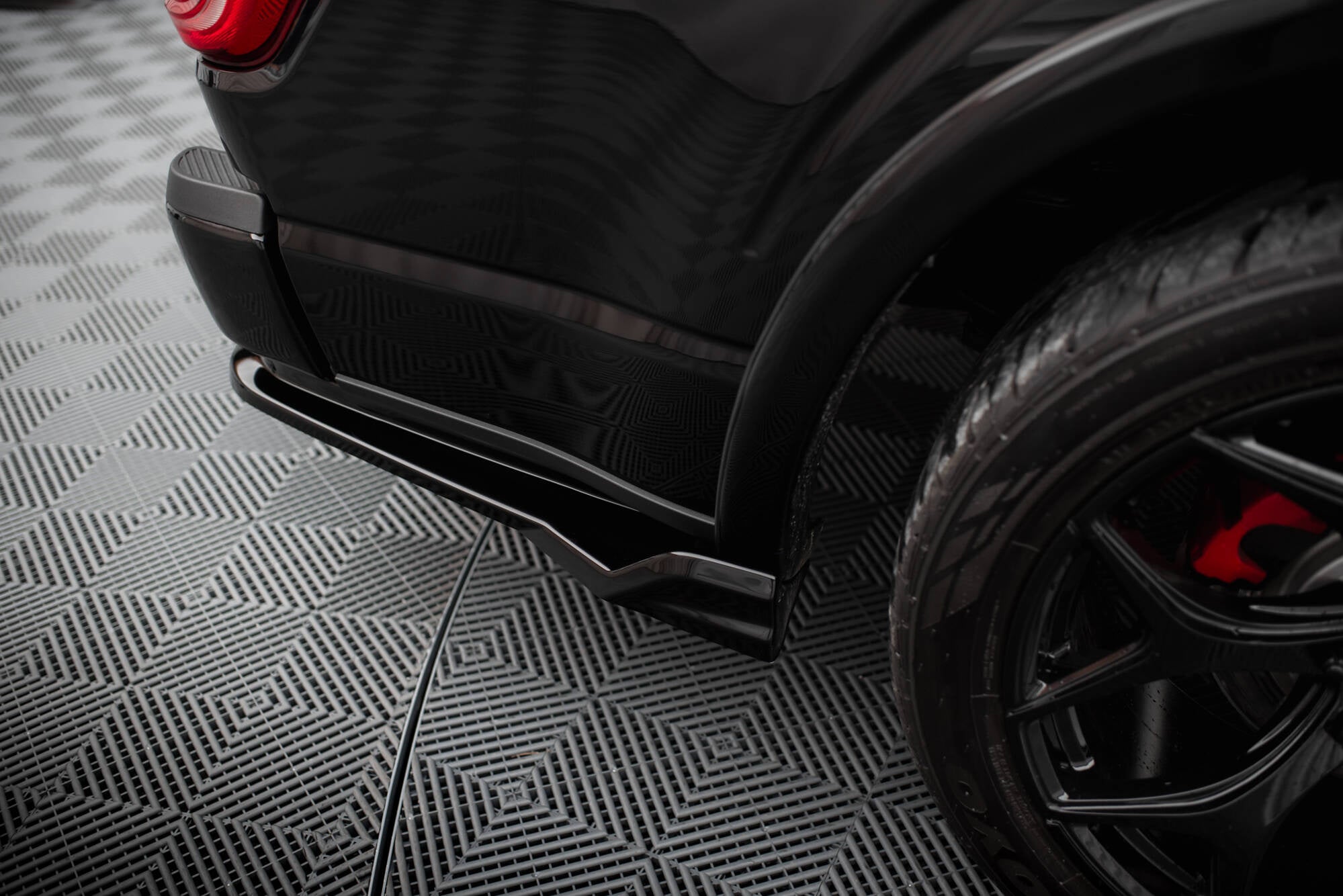 Prelungire splitter bara spate Shelby F150 Super Snake 2020- v1 - Maxton Design