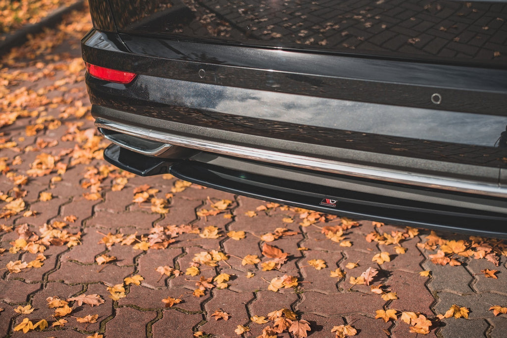 Prelungire splitter bara spate Skoda Karoq Sportline 2017- v1 - Maxton Design