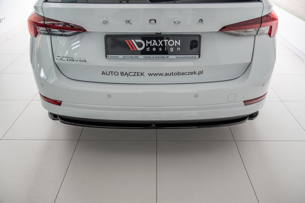 Prelungire splitter bara spate Skoda Octavia Mk4 2019- v1 - Maxton Design