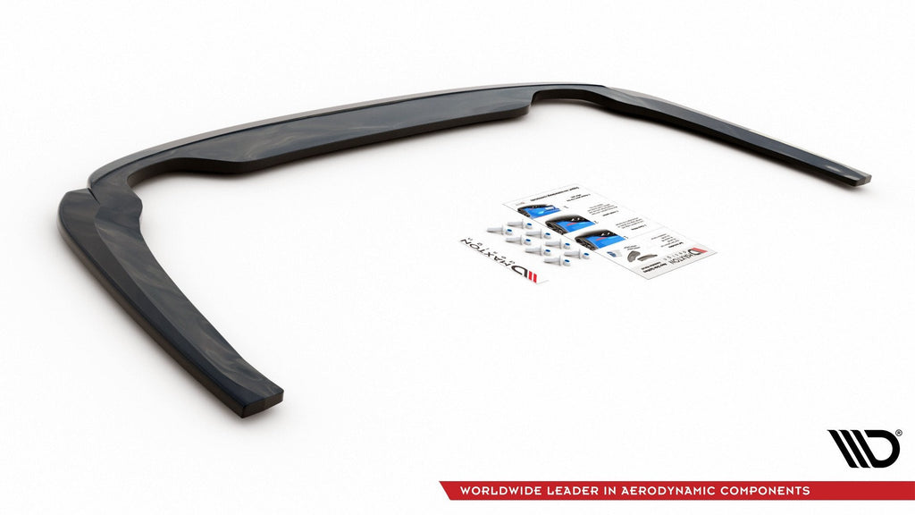 Prelungire splitter bara spate Skoda Octavia Mk4 2019- v1 - Maxton Design