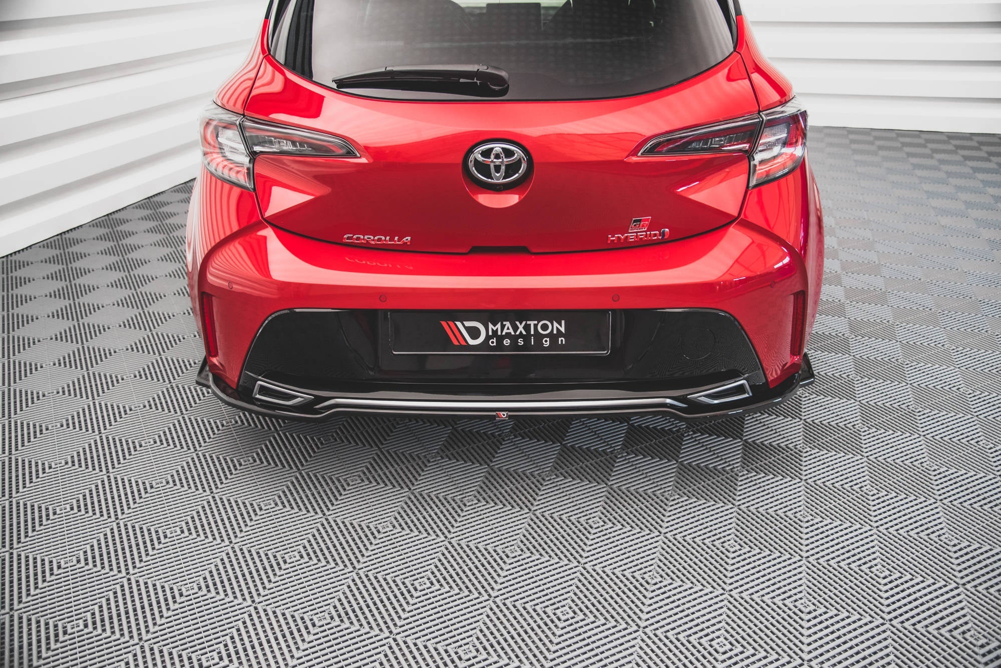 Prelungire splitter bara spate Toyota Corolla GR Sport Hatchback XII 2019- v6 - Maxton Design