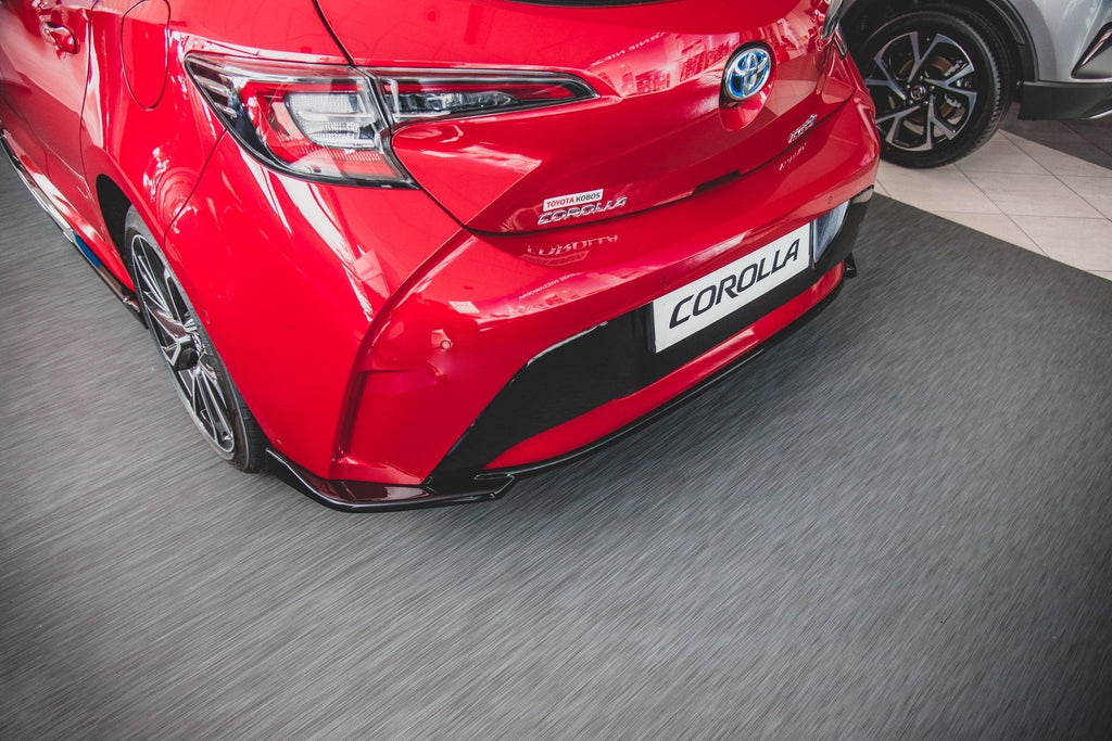 Prelungire splitter bara spate Toyota Corolla XII Hatchback 2019- v4 - Maxton Design