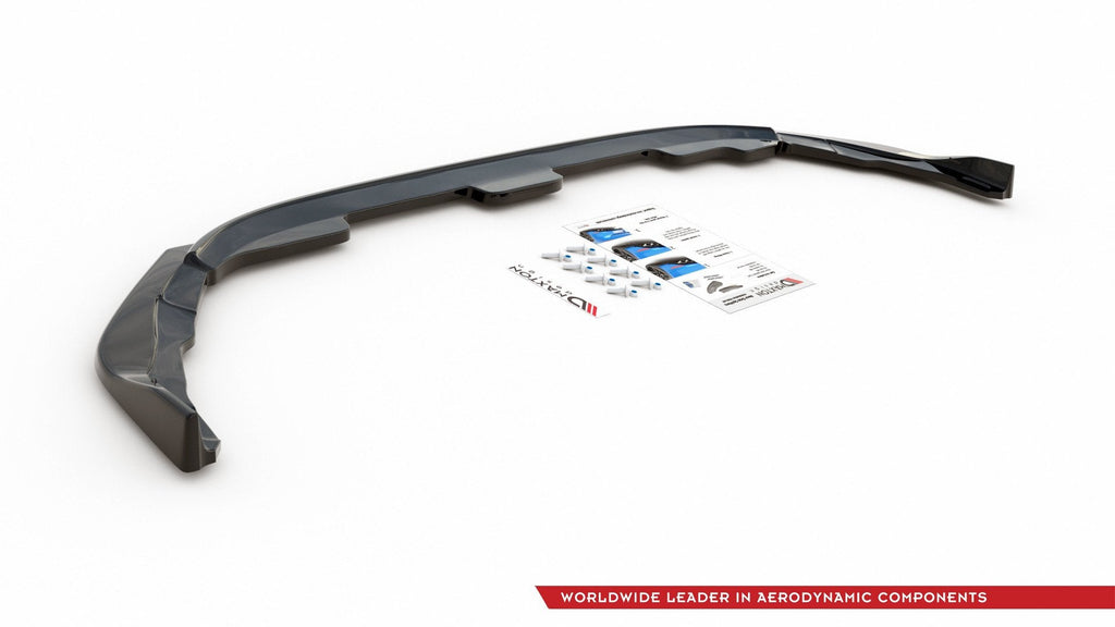 Prelungire splitter bara spate Toyota Corolla XII Hatchback 2019- v4 - Maxton Design