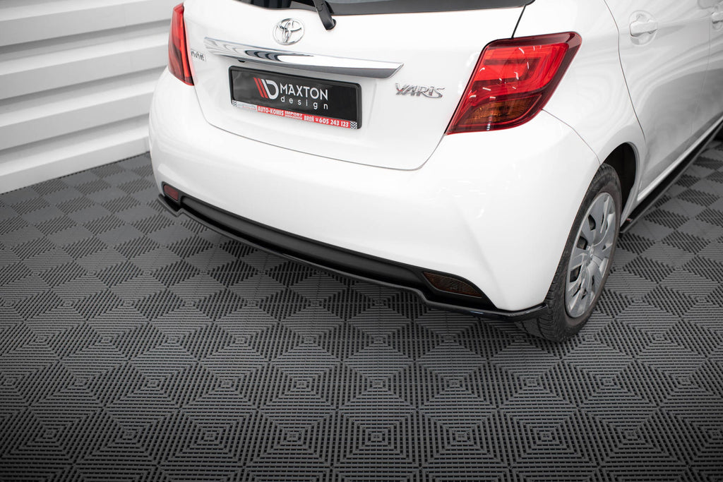 Prelungire splitter bara spate Toyota Yaris Mk3 Facelift 2014-2017 v5 - Maxton Design