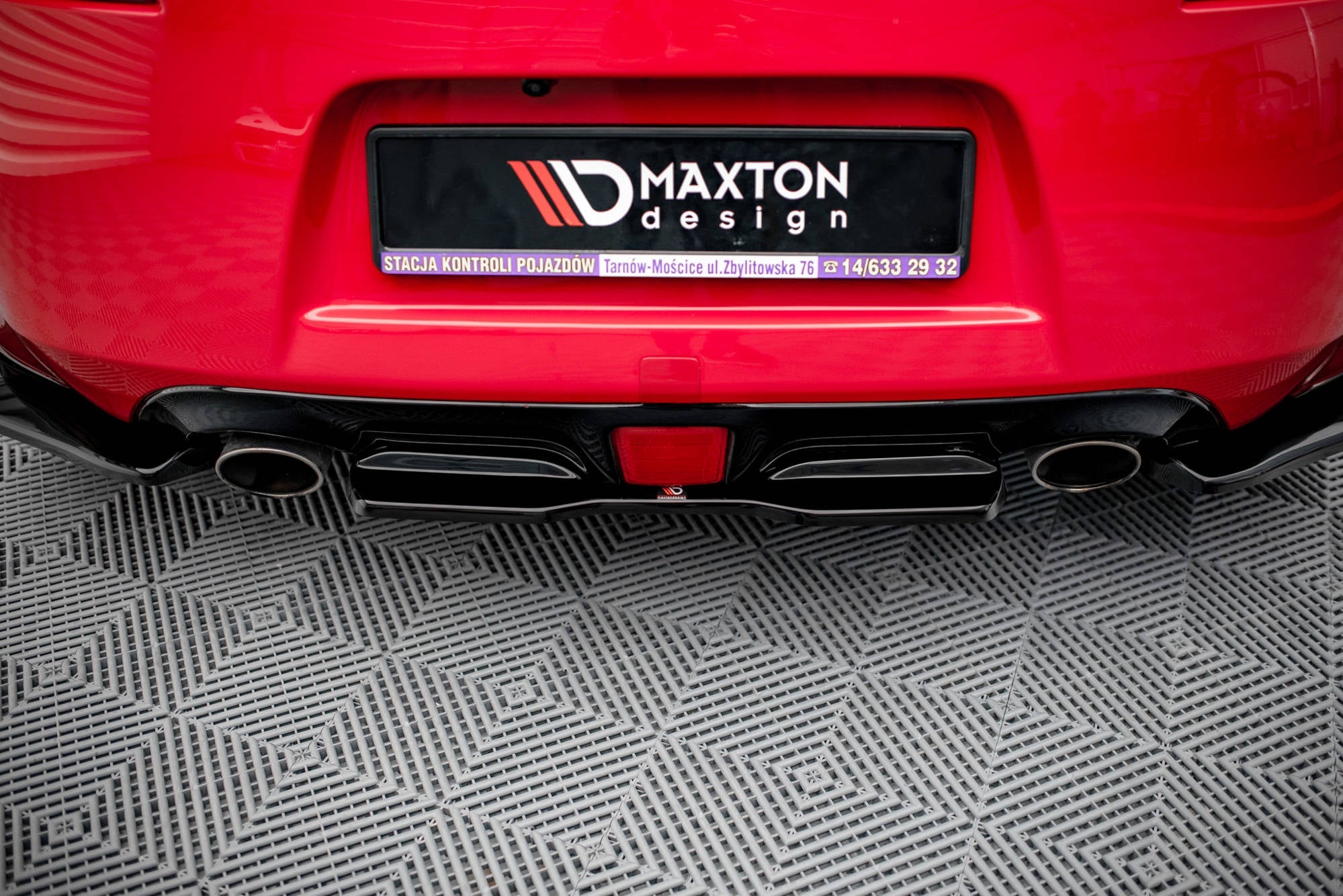 Prelungire splitter bara spate Nissan 370Z Facelift 2012-2020 v3 - Maxton Design