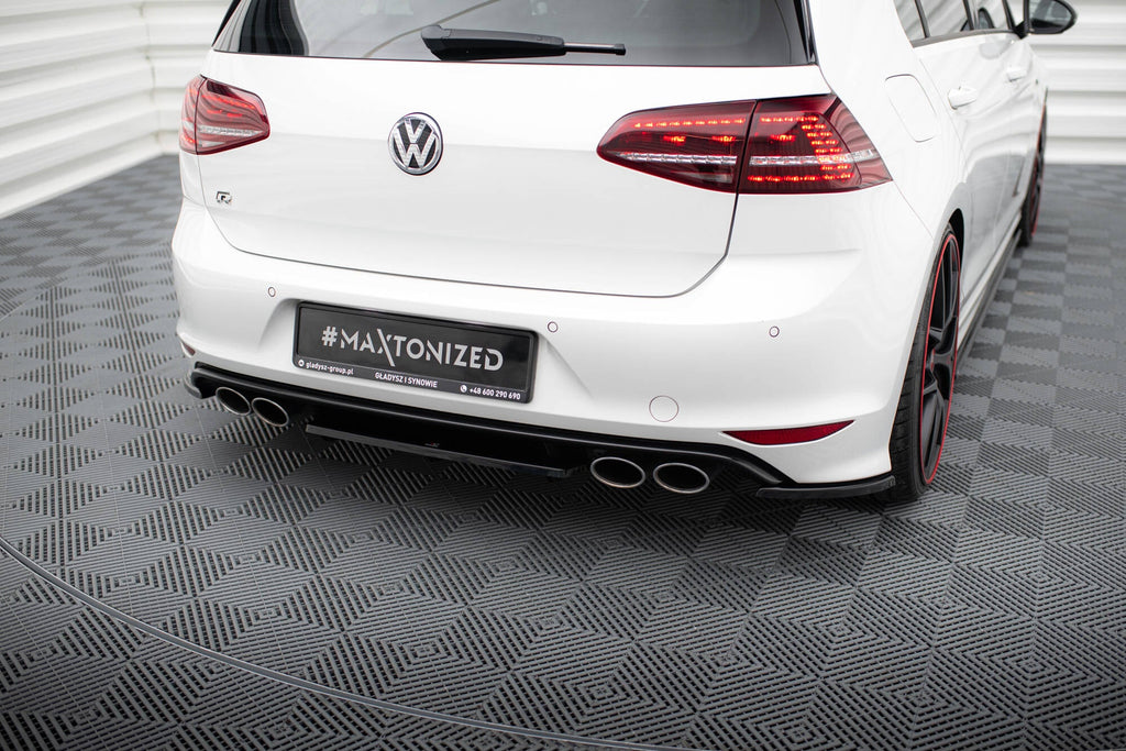 Prelungire splitter bara spate Volkswagen Golf 7 R 2012-2017 v13 - Maxton Design