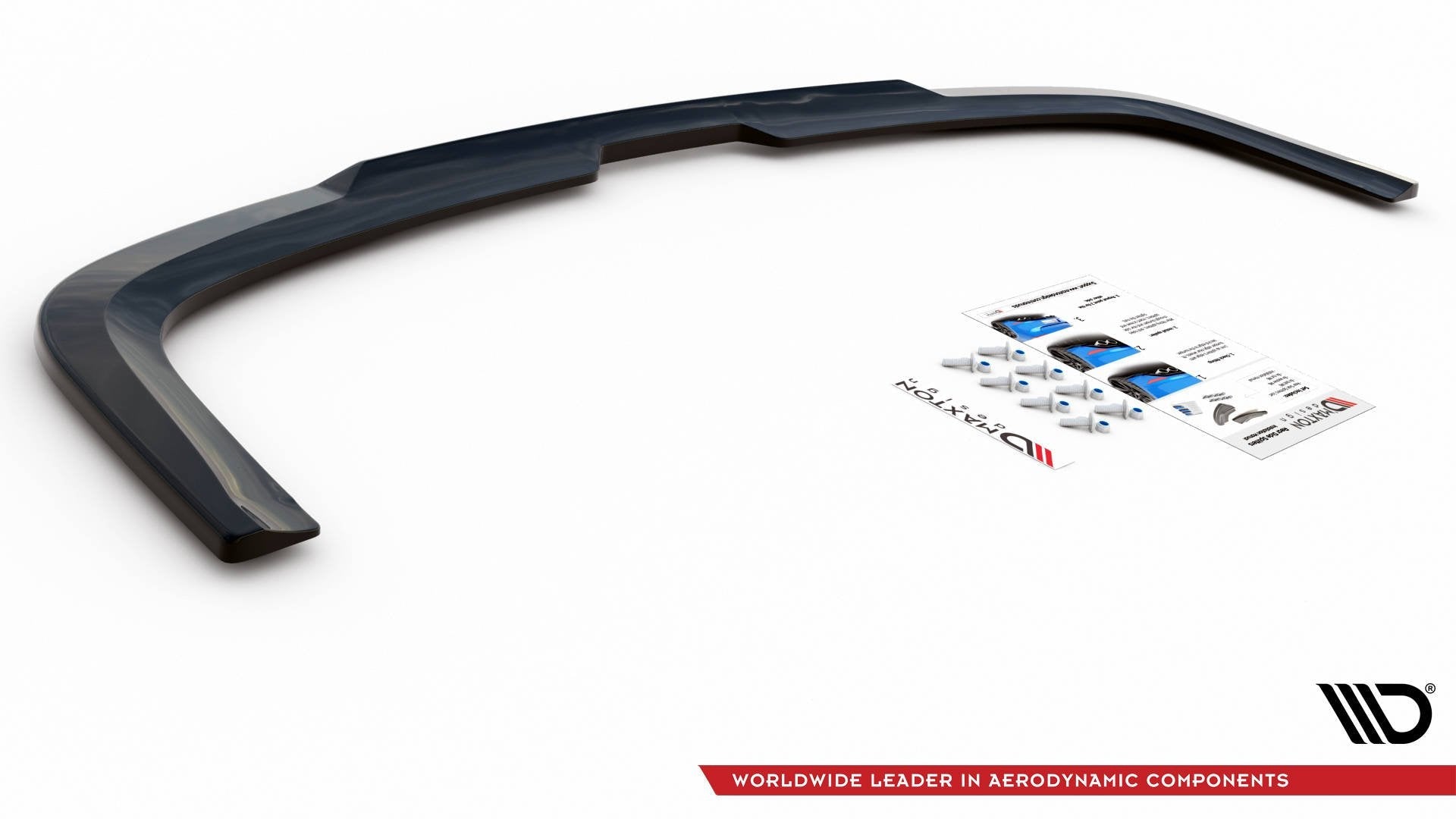 Prelungire splitter bara spate Volkswagen Caddy Mk4 2015-2020 v1 - Maxton Design