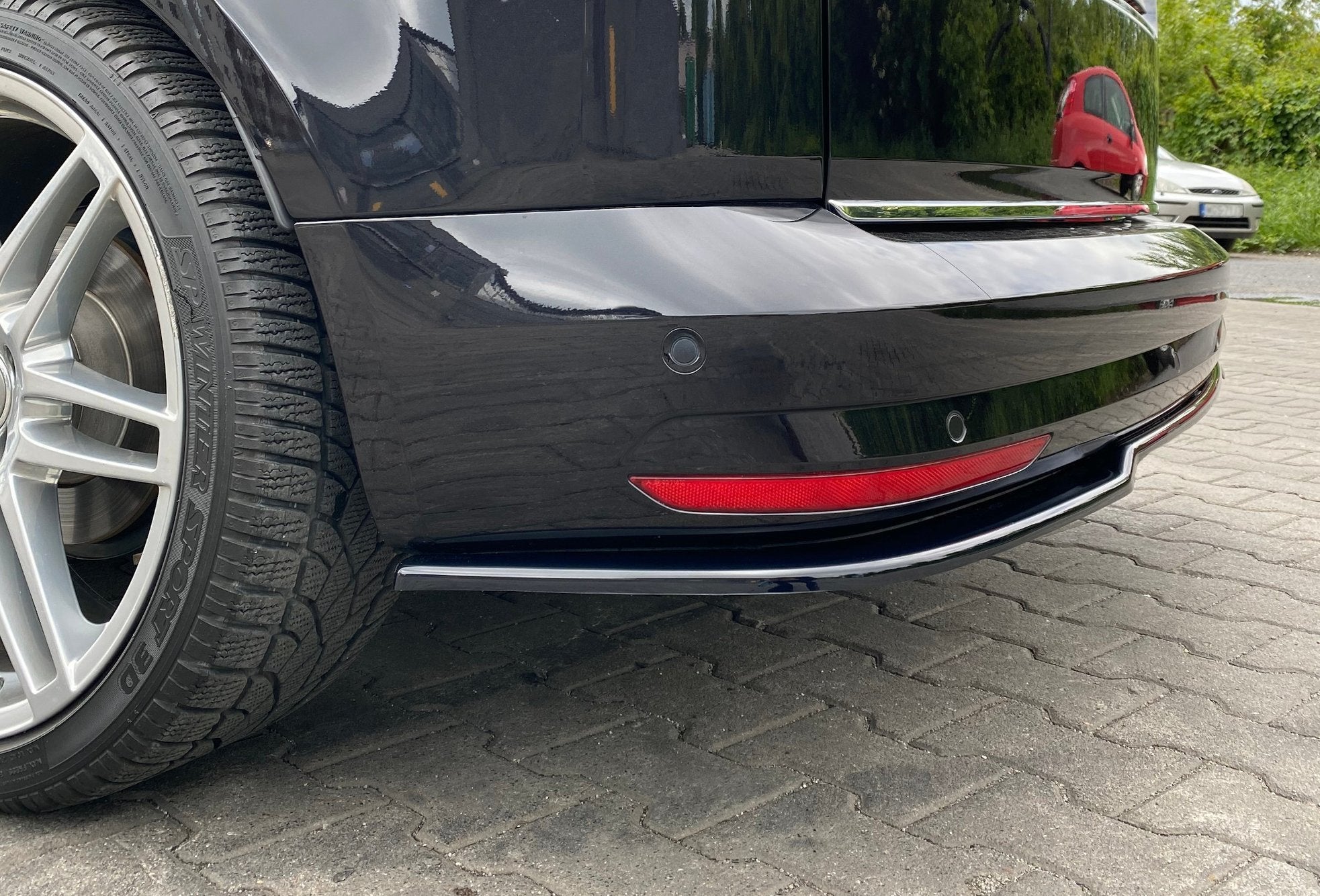 Prelungire splitter bara spate Volkswagen Caddy Mk4 2015-2020 v1 - Maxton Design