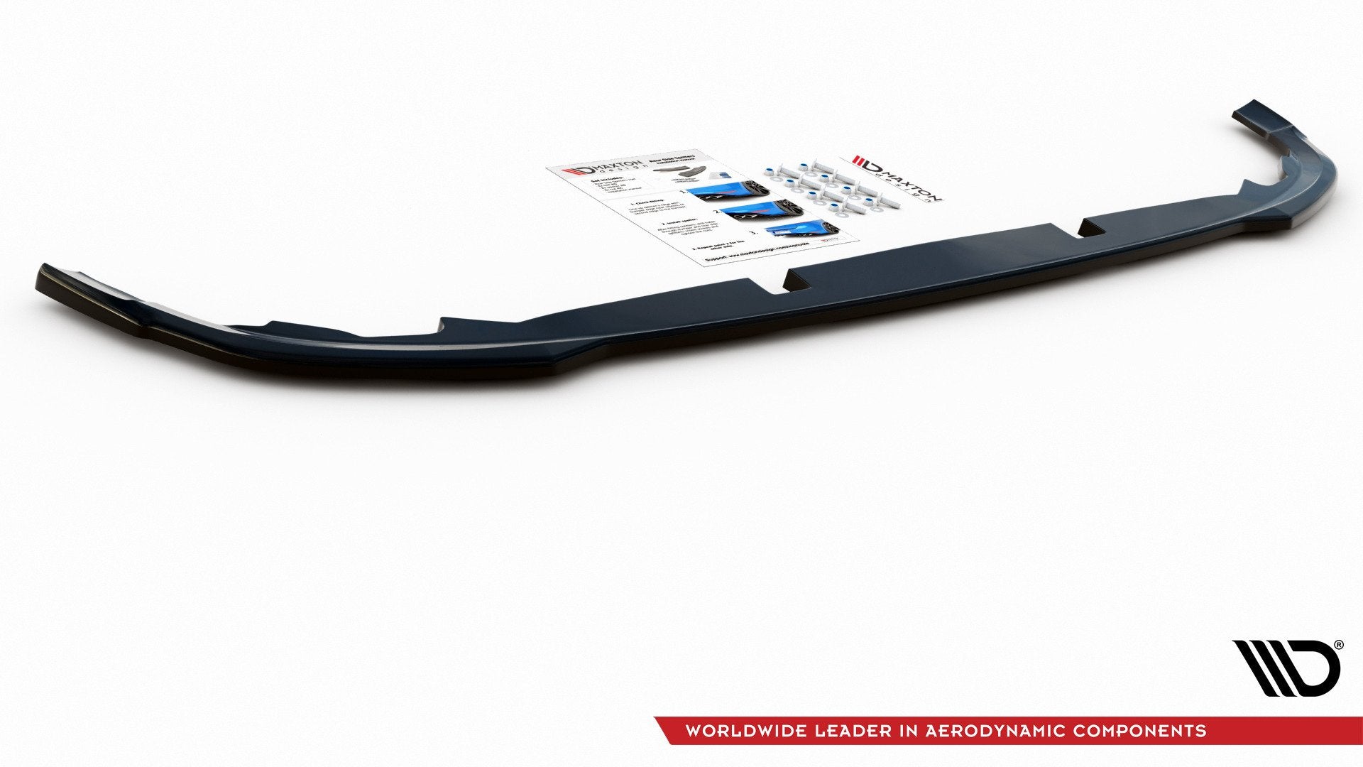 Prelungire splitter bara spate Volkswagen Golf 8 2019- v1 - Maxton Design