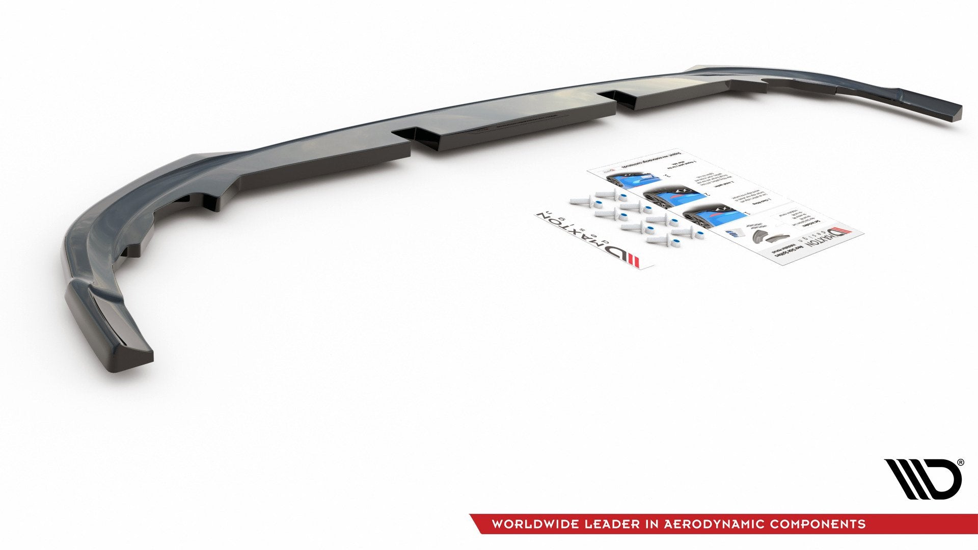 Prelungire splitter bara spate Volkswagen Golf 8 2019- v1 - Maxton Design
