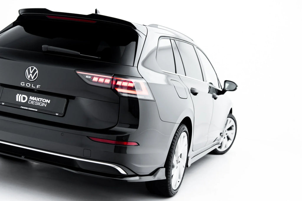 Prelungire splitter bara spate (cu aripi laterale) Volkswagen Golf Variant Mk8 Facelift - Maxton Design