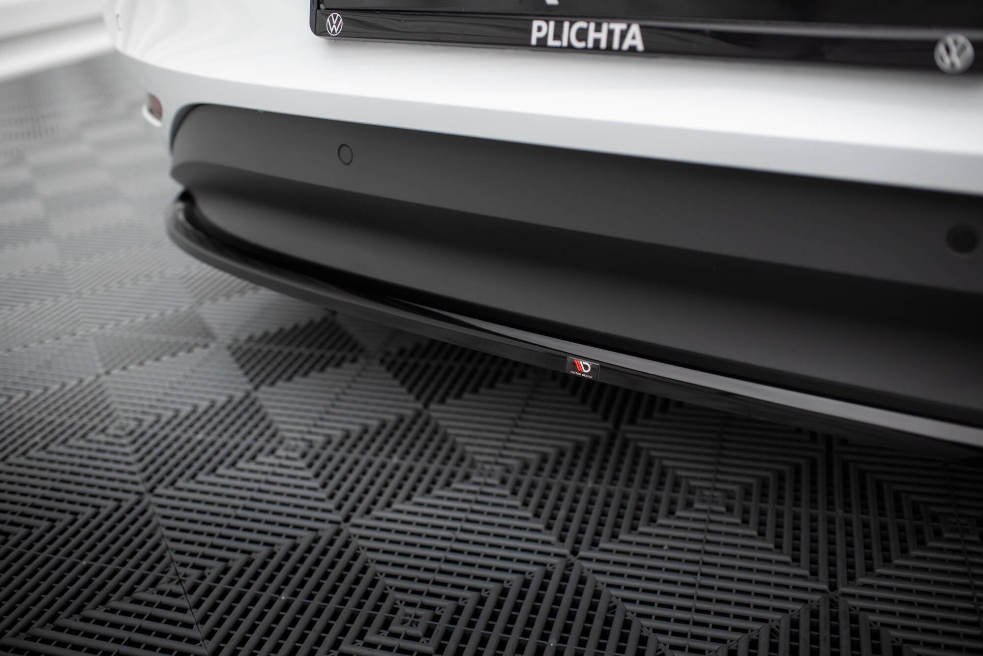 Prelungire splitter bara spate Volkswagen ID.3 Mk1 2019-2023 v1 - Maxton Design