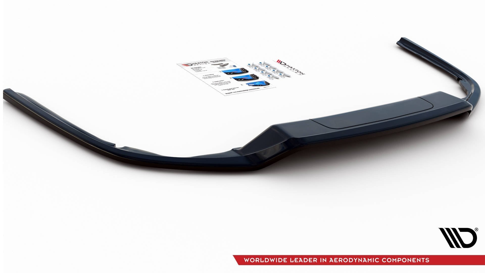 Prelungire splitter bara spate Volkswagen Passat B8 2014- v5 - Maxton Design