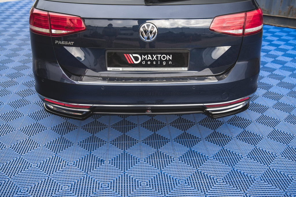 Prelungire splitter bara spate Volkswagen Passat B8 2014- v5 - Maxton Design