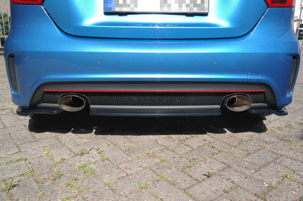 Prelungire splitter bara spate Mercedes A Class W176 Amg-Line 2013-2015 v3 - Maxton Design
