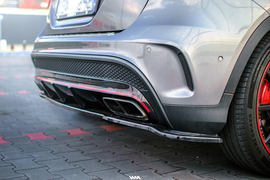 Prelungire splitter bara spate Mercedes GLA 45 AMG SUV X156 2014-2017 v2 - Maxton Design