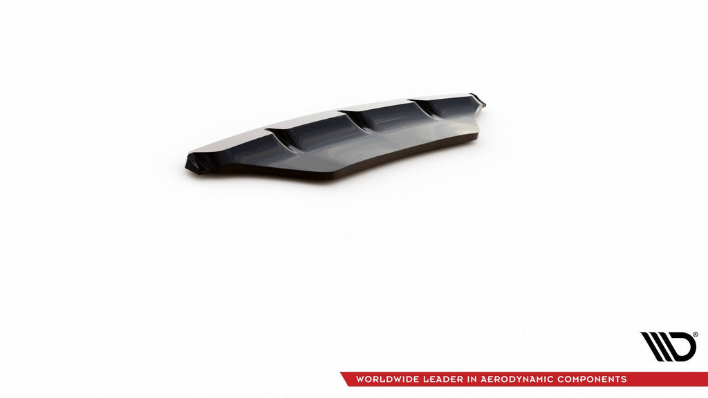 Prelungire splitter bara spate Porsche Macan Mk1 2014-2018 v2 - Maxton Design