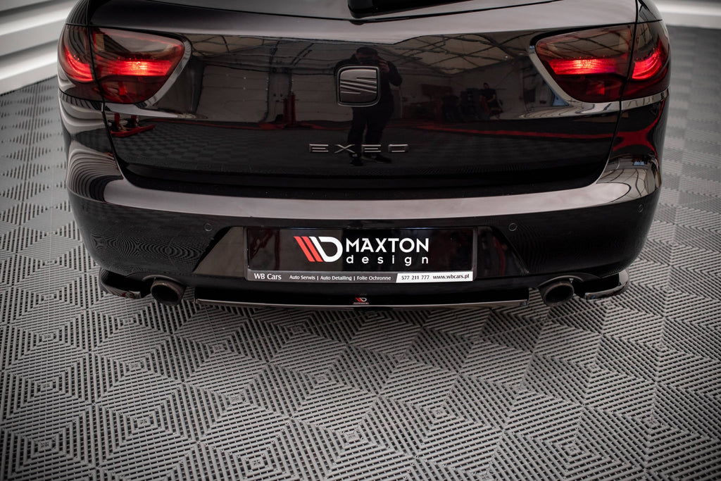 Prelungire splitter bara spate Seat Exeo 2008-2013 v2 - Maxton Design