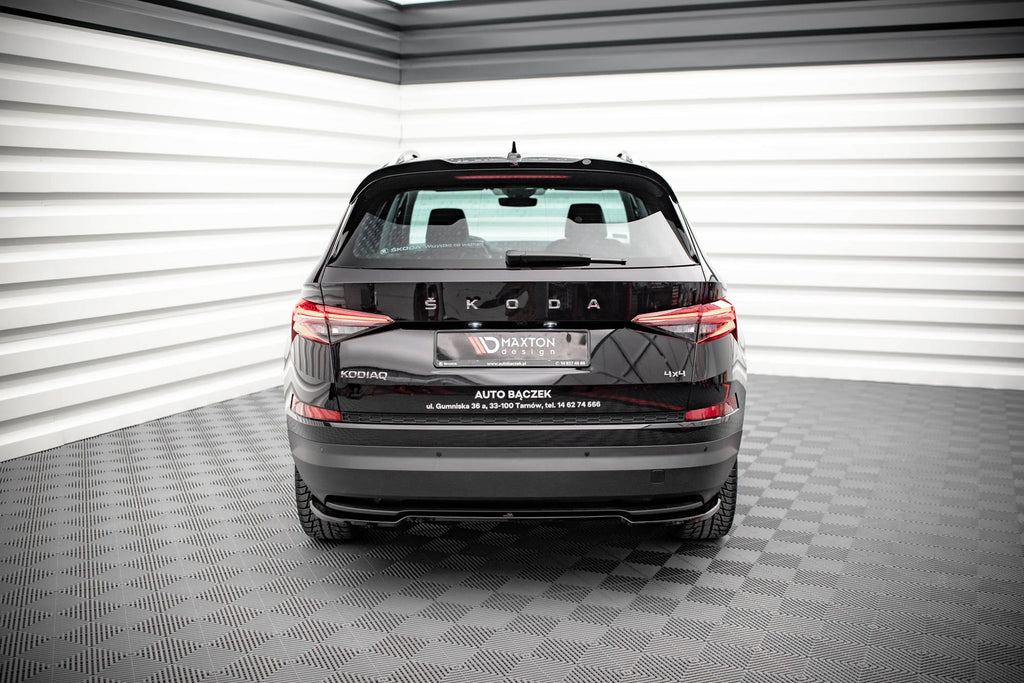Prelungire splitter bara spate Skoda Kodiaq Mk1 Facelift 2019- v7 - Maxton Design