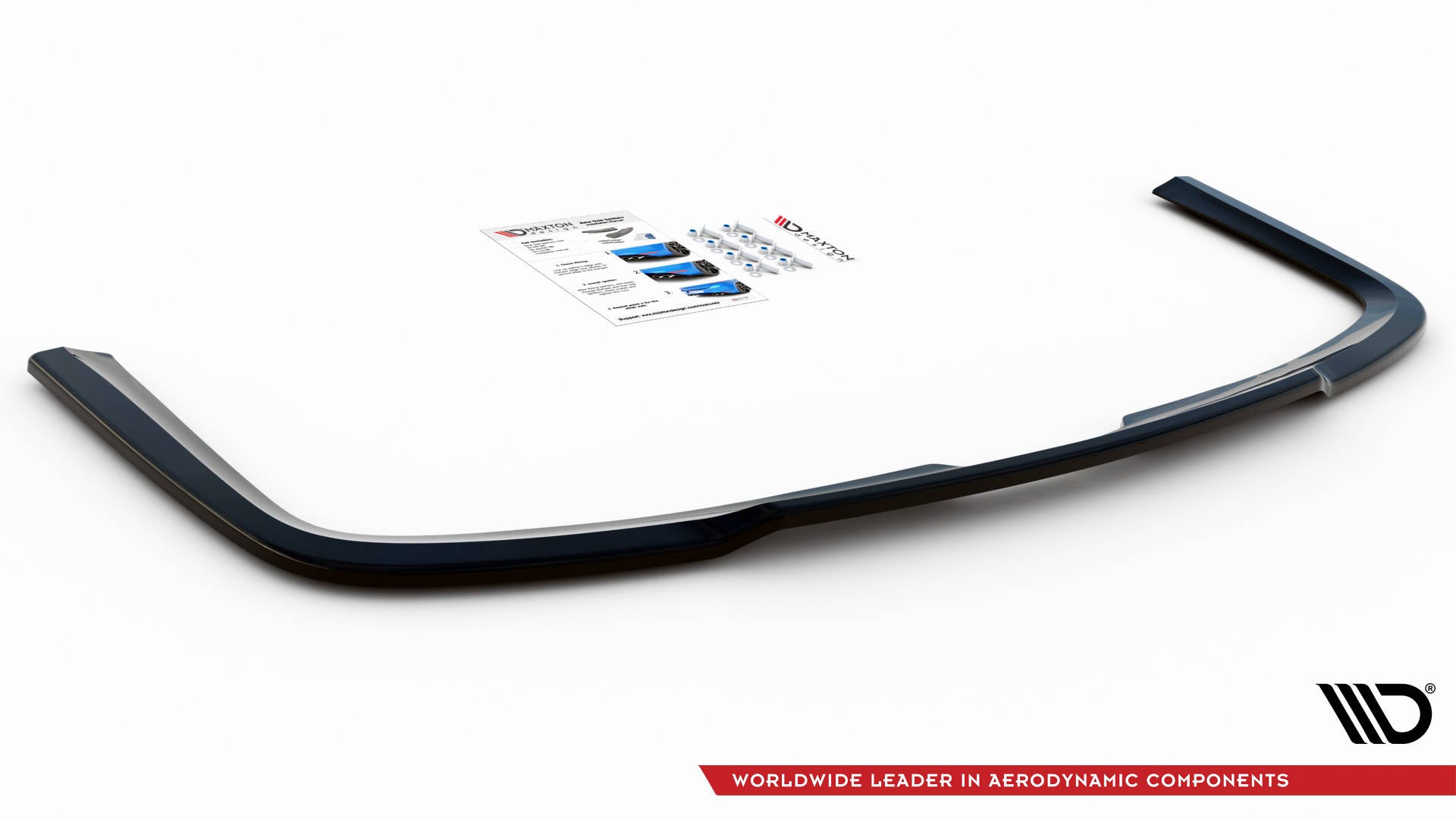 Prelungire splitter bara spate Volkswagen Caddy Mk3 Facelift 2010-2015 v1 - Maxton Design