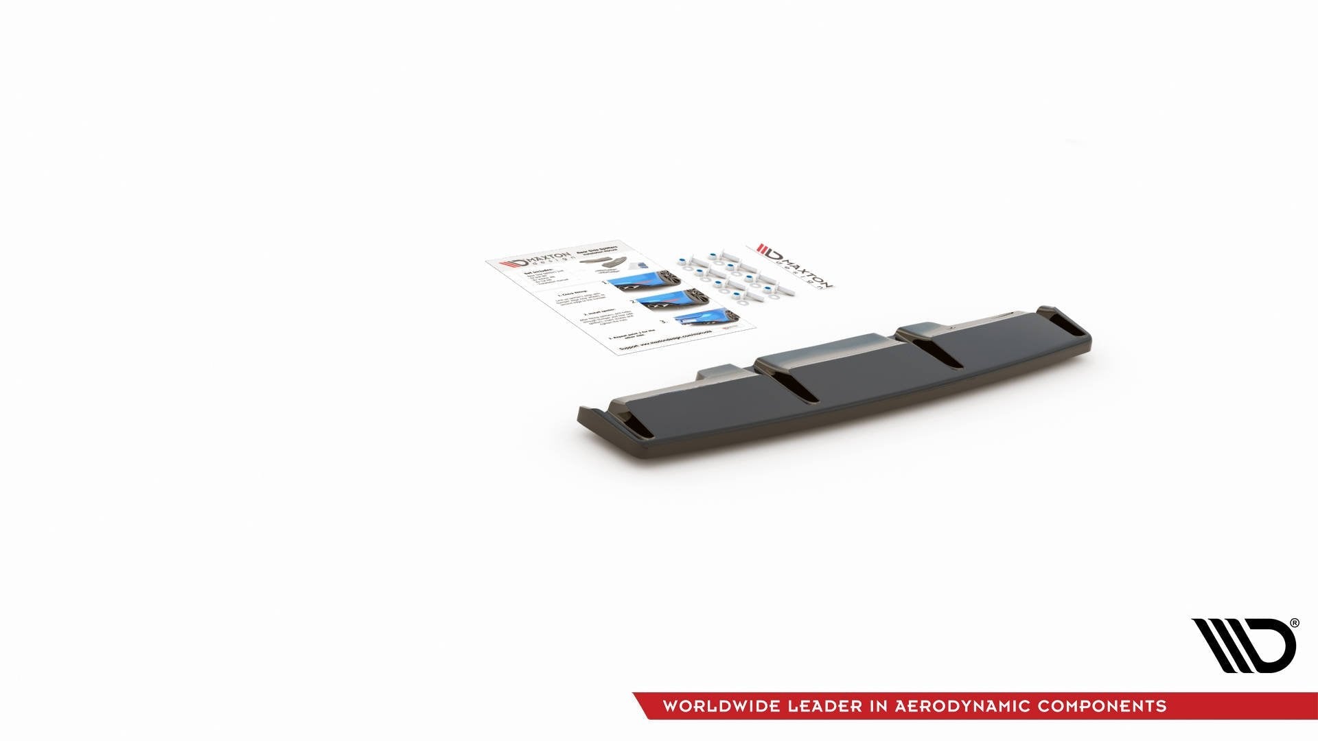 Prelungire splitter bara spate Volkswagen Golf 8 R 2020- v29 - Maxton Design