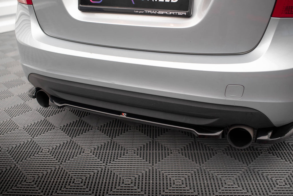 Prelungire splitter bara spate Volvo S60 R-Design Mk2 2010-2014 v5 - Maxton Design
