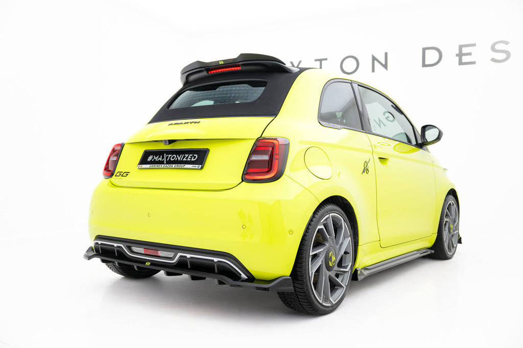 Prelungire splitter bara spate Abarth 500e 2023- v1 - Maxton Design