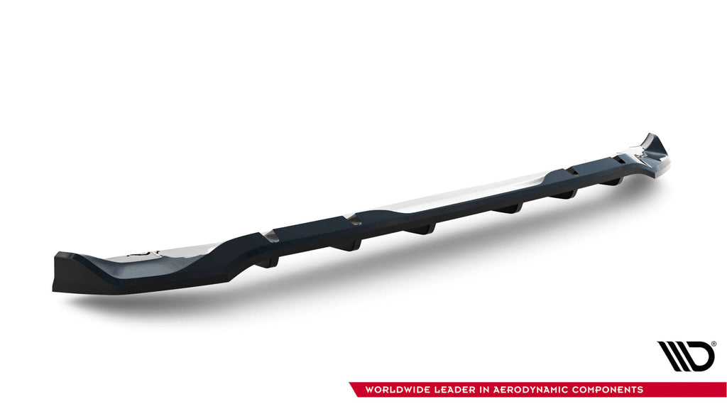 Prelungire splitter bara spate Abarth 500e 2023- v1 - Maxton Design