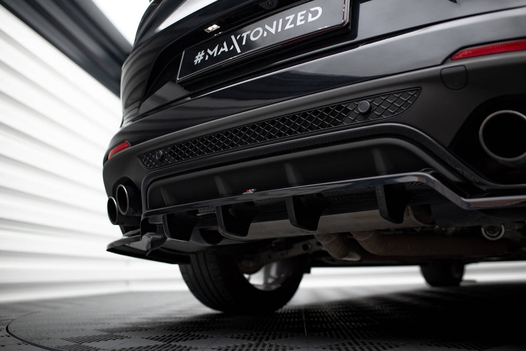 Prelungire splitter bara spate Alfa Romeo Stelvio Quadrifoglio Mk1 2016-2020 v3 - Maxton Design