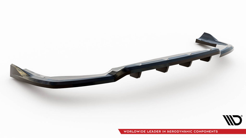 Prelungire splitter bara spate Alfa Romeo Stelvio Quadrifoglio Mk1 2016-2020 v3 - Maxton Design