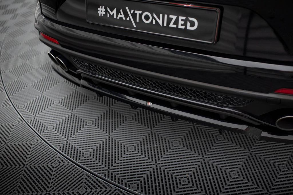 Prelungire splitter bara spate Alfa Romeo Stelvio Quadrifoglio Mk1 2016-2020 v3 - Maxton Design