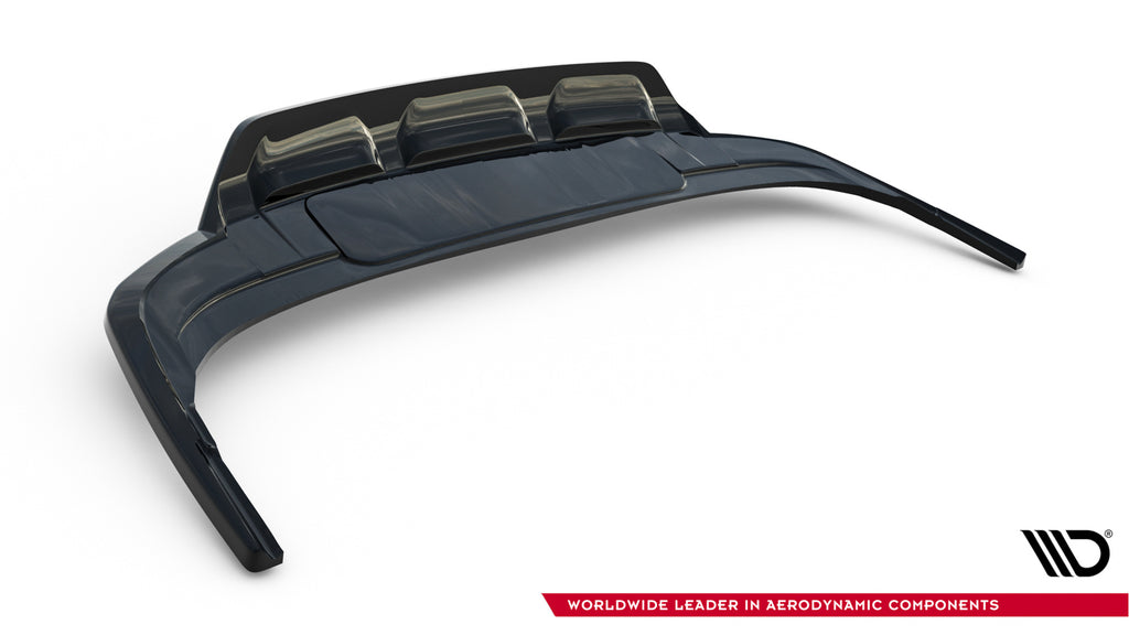 Prelungire splitter bara spate Audi Q7 S-Line Mk2 Facelift 2019-2023 v8 - Maxton Design