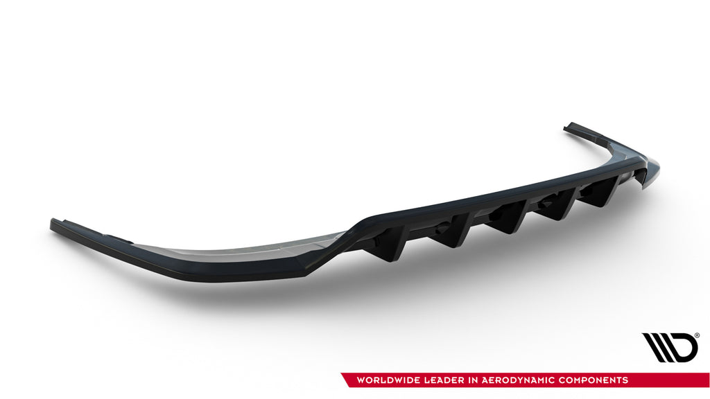 Prelungire splitter bara spate Audi Q7 S-Line Mk2 Facelift 2019-2023 v8 - Maxton Design