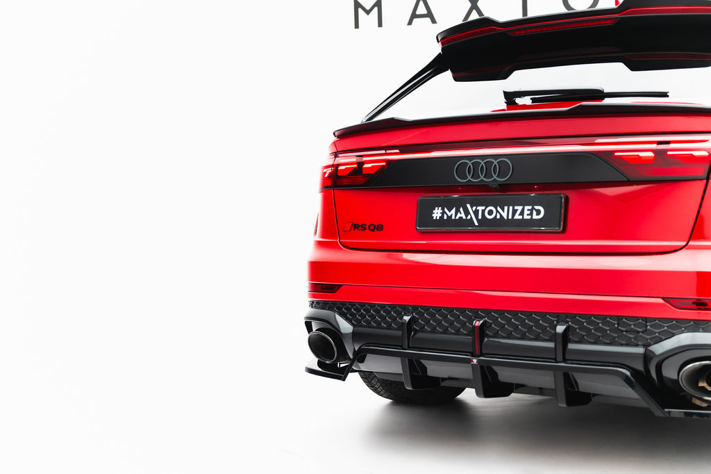 Prelungire splitter bara spate Audi RSQ8 Mk1 Facelift 2023- v11 - Maxton Design
