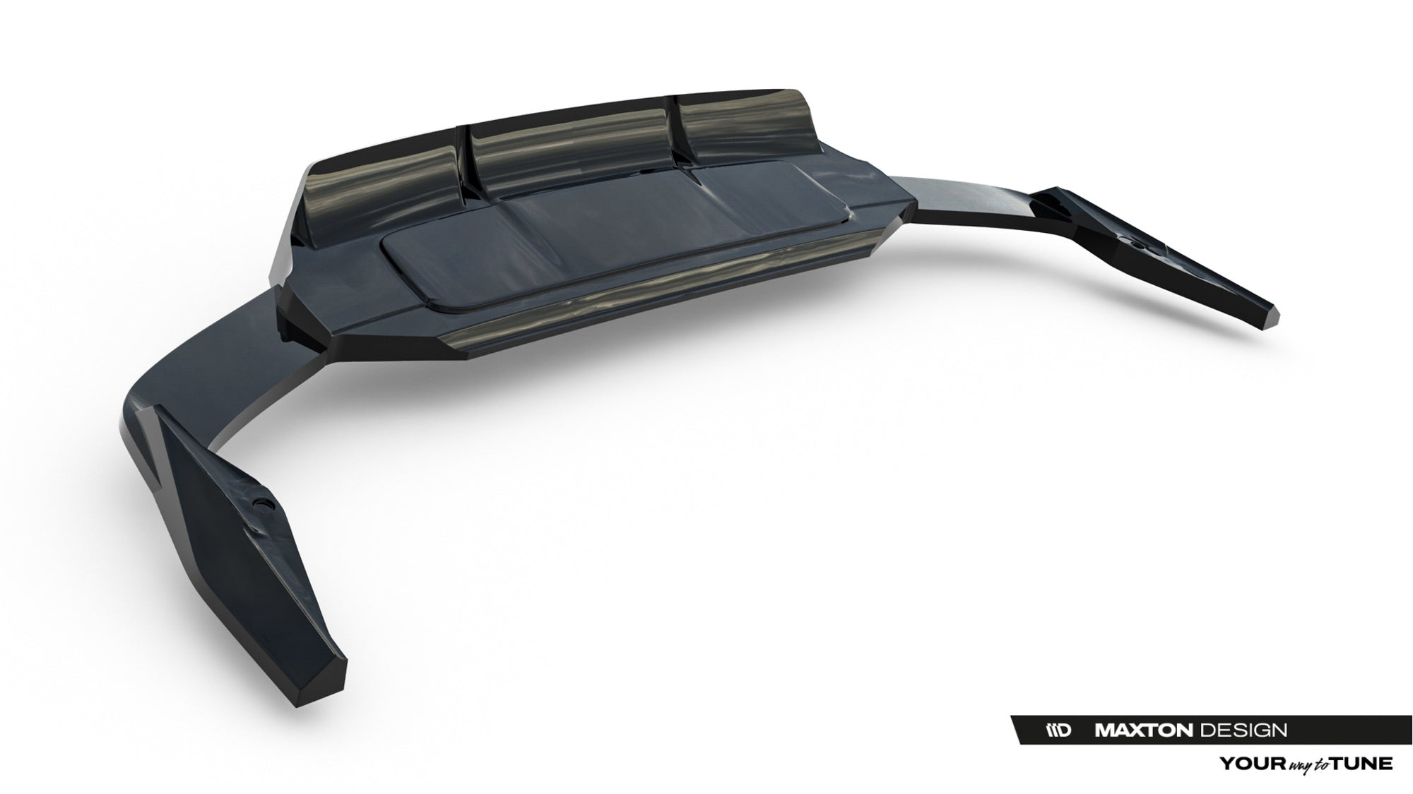 Prelungire splitter bara spate (cu aripi laterale) Audi SQ7 Mk2 Facelift 2 - Maxton Design