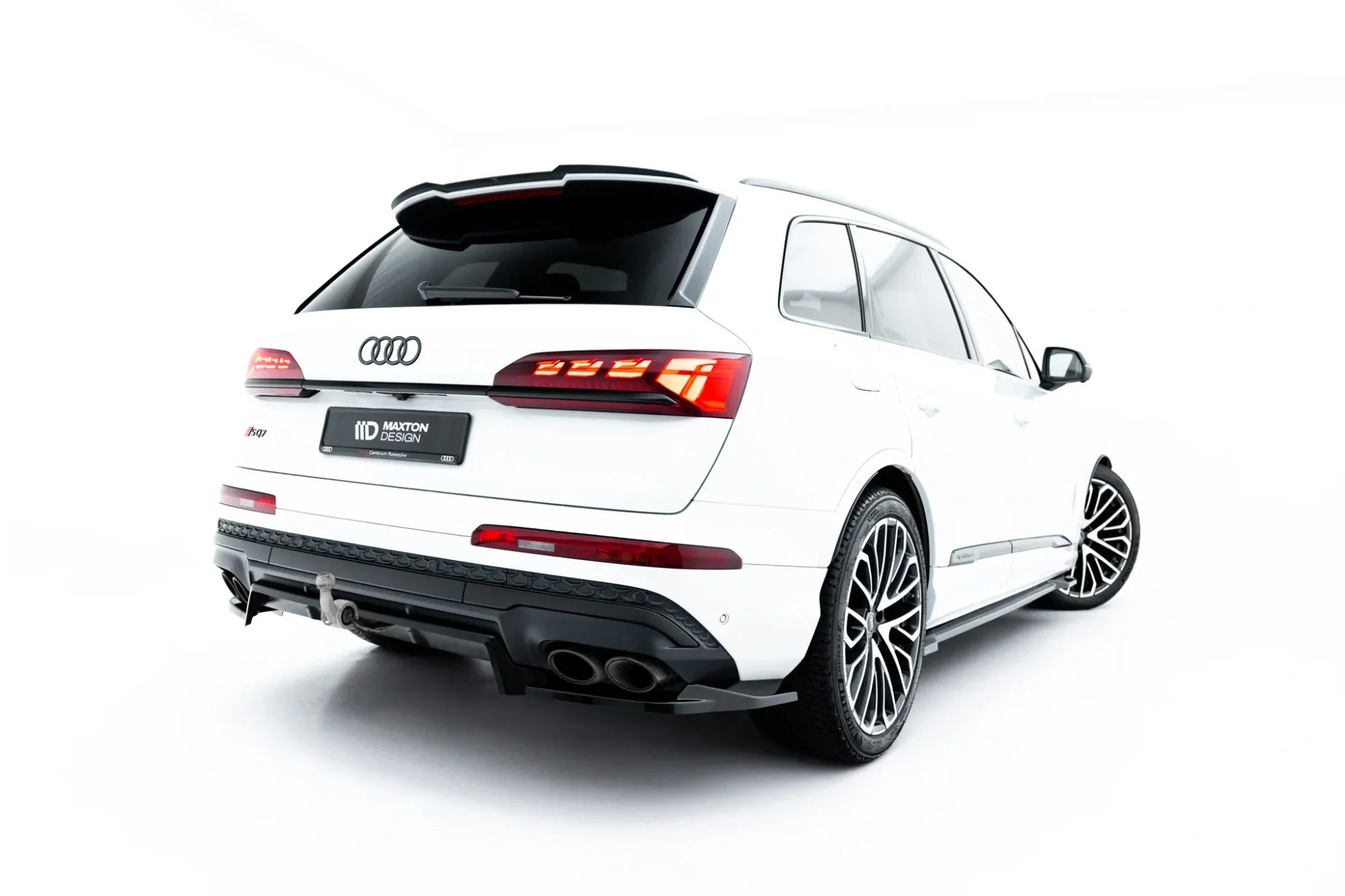 Prelungire splitter bara spate (cu aripi laterale) Audi SQ7 Mk2 Facelift 2 - Maxton Design