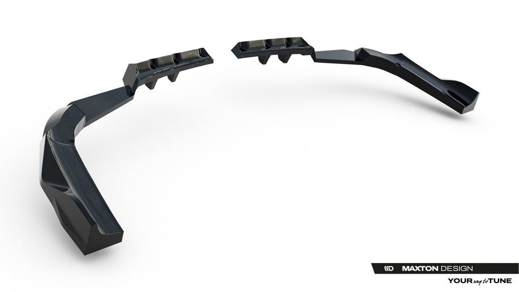 Prelungire splitter bara spate (cu aripi laterale) BMW X3 M50 G45 - Maxton Design