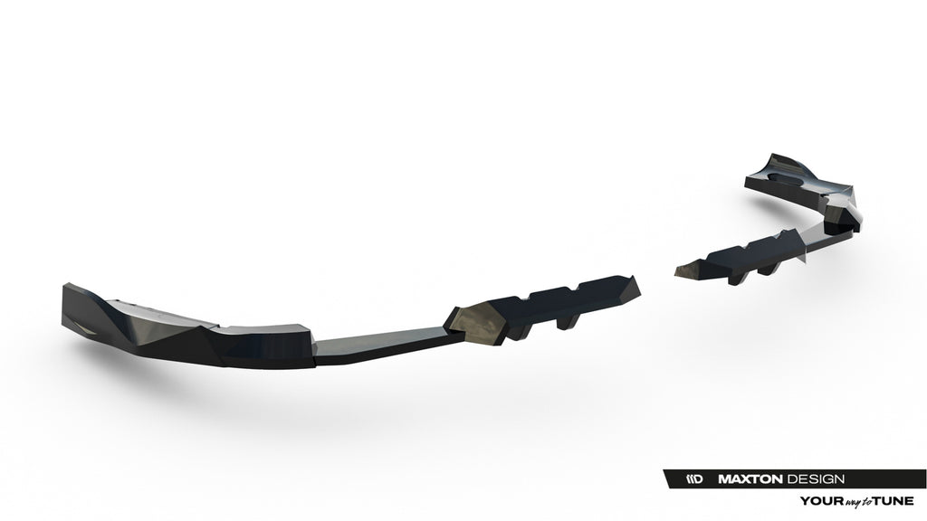 Prelungire splitter bara spate (cu aripi laterale) BMW X3 M50 G45 - Maxton Design