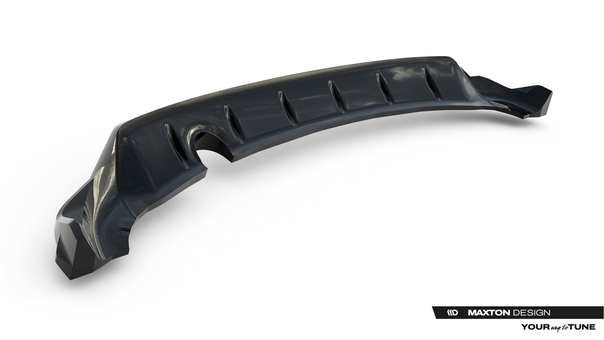 Prelungire splitter bara spate (cu aripi laterale) MG 3 Mk1 - Maxton Design