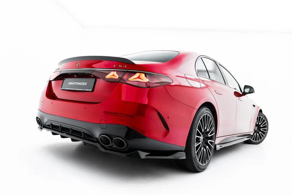 Prelungire splitter bara spate (cu aripi laterale) Mercedes-AMG E53 Sedan / Estate W214 - Maxton Design
