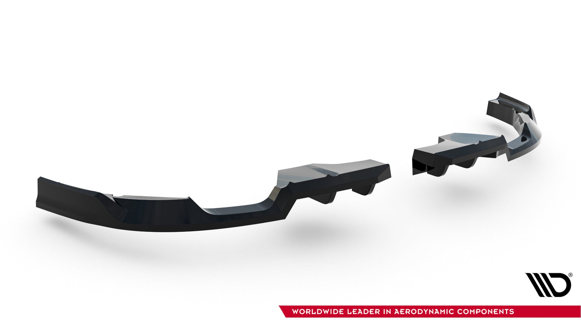 Prelungire splitter bara spate Mini Countryman JCW U25 2023- v1 - Maxton Design