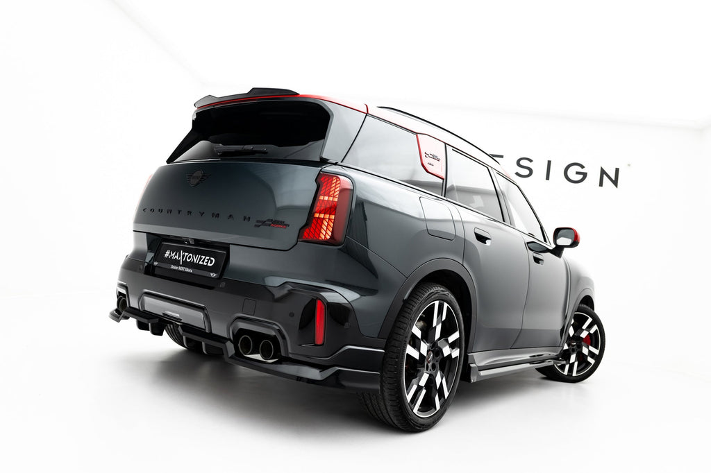 Prelungire splitter bara spate Mini Countryman JCW U25 2023- v1 - Maxton Design