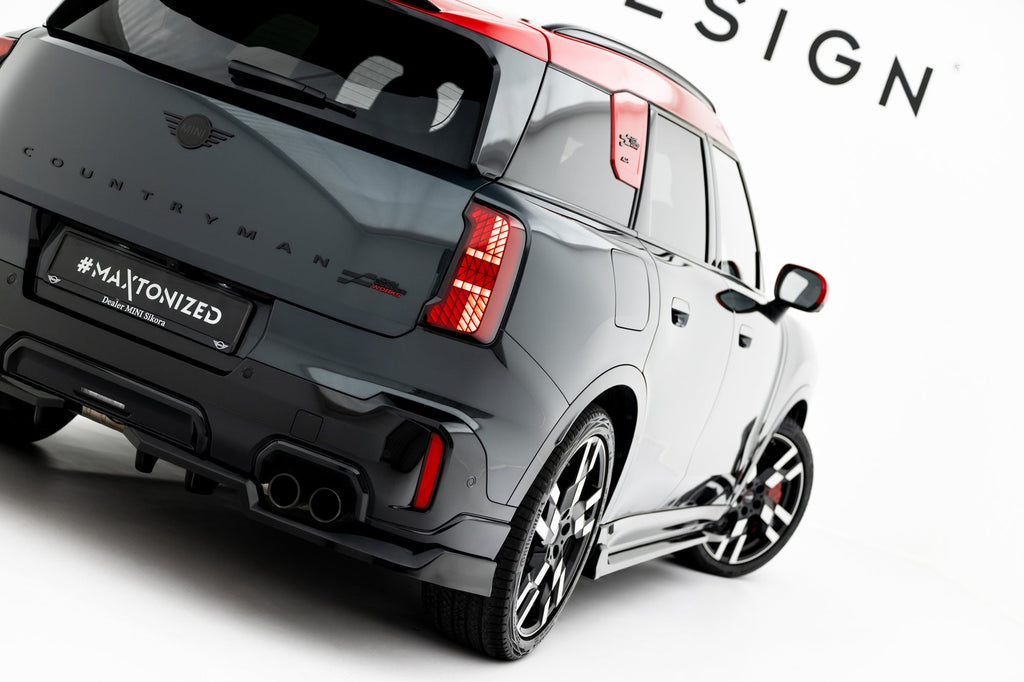 Prelungire splitter bara spate Mini Countryman JCW U25 2023- v1 - Maxton Design