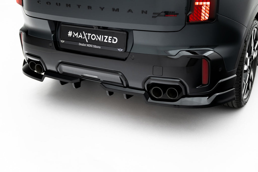 Prelungire splitter bara spate Mini Countryman JCW U25 2023- v1 - Maxton Design
